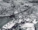 aerial view of crook station in the 1960's