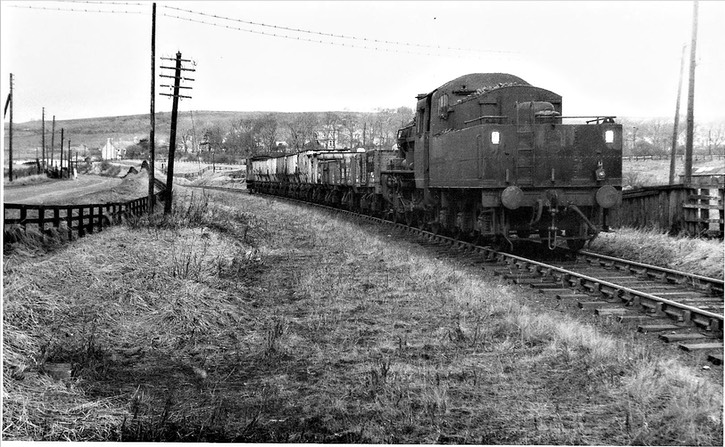 engine to billy row by Woodland